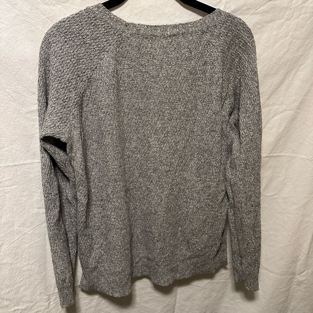 Madewell Gray Crewneck Knit Sweater - Picture 5 of 5